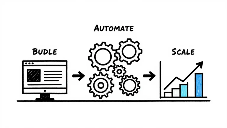 Ilustrasi Build, Automate, Scale with AI: Arah Baru AriEko.com untuk Bisnis yang Ingin Tumbuh Lebih Cerdas